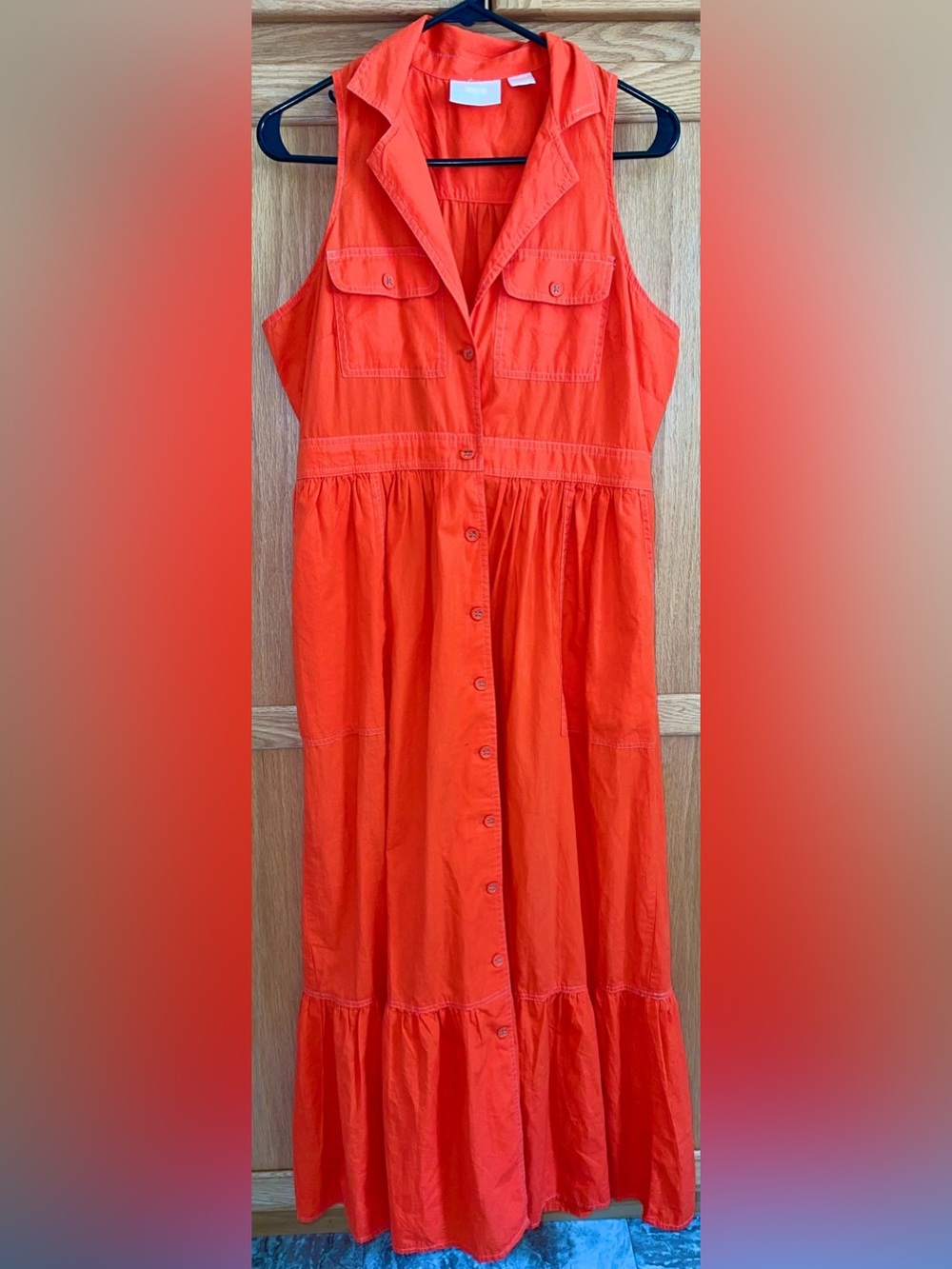 Maeve By Anthropologie Button-Front Sundress